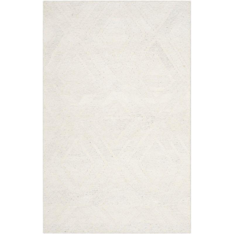 Kilim KLM516 Hand Woven Area Rug - Ivory/Ivory - 4'x6' - Safavieh.