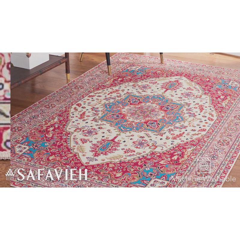 Bungalow Rose Tucson Performance Machine Washable Oriental Rug