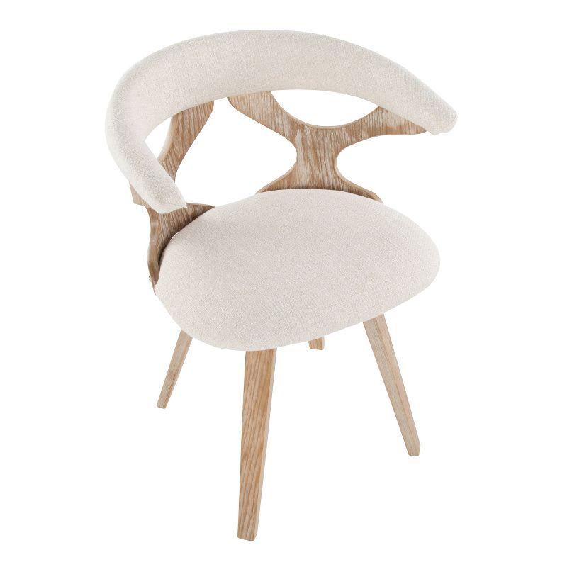 Gardenia Dining Chair White Wash/Cream - LumiSource