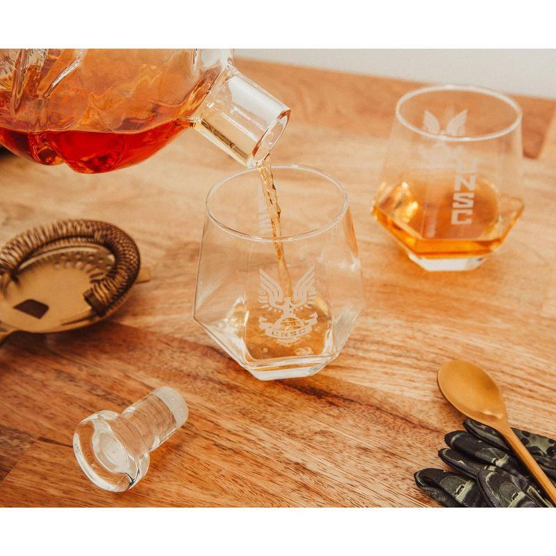 6 Piece Whiskey Decanter Set