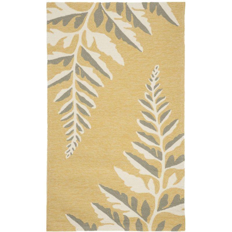 Martha Stewart Hand Hooked Performance Floral Rug