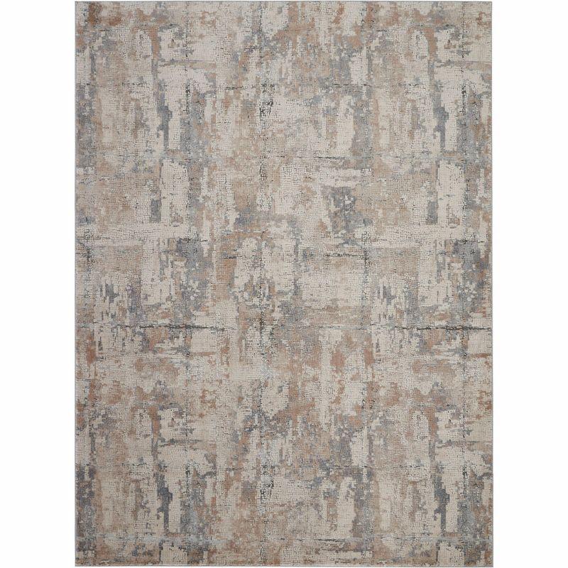 Nourison Rustic Textures Contemporary Indoor Area Rug Beige/Grey 7'10" x 10'6"
