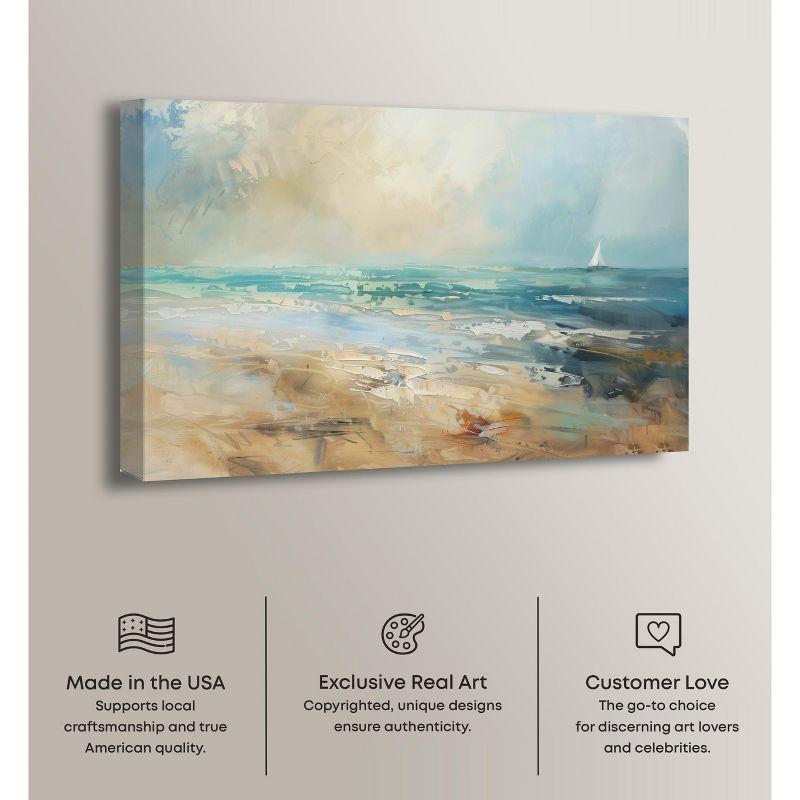 Art Remedy Beyond The Shore Beach Coastal Inspired Wall Art by Art Remedy