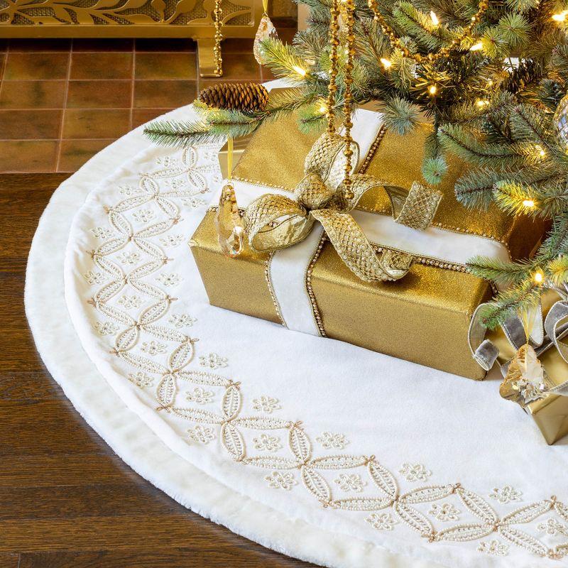 Park Hill Collection Petite Fleur Tree Skirt