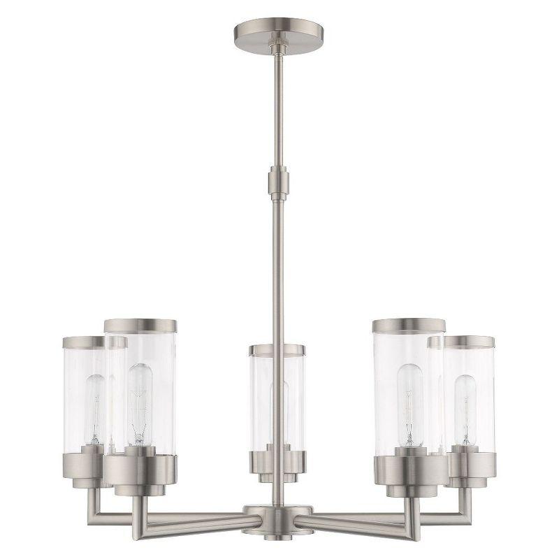 Livex Lighting Hillcrest 5 - Light Chandelier in  Brushed Nickel