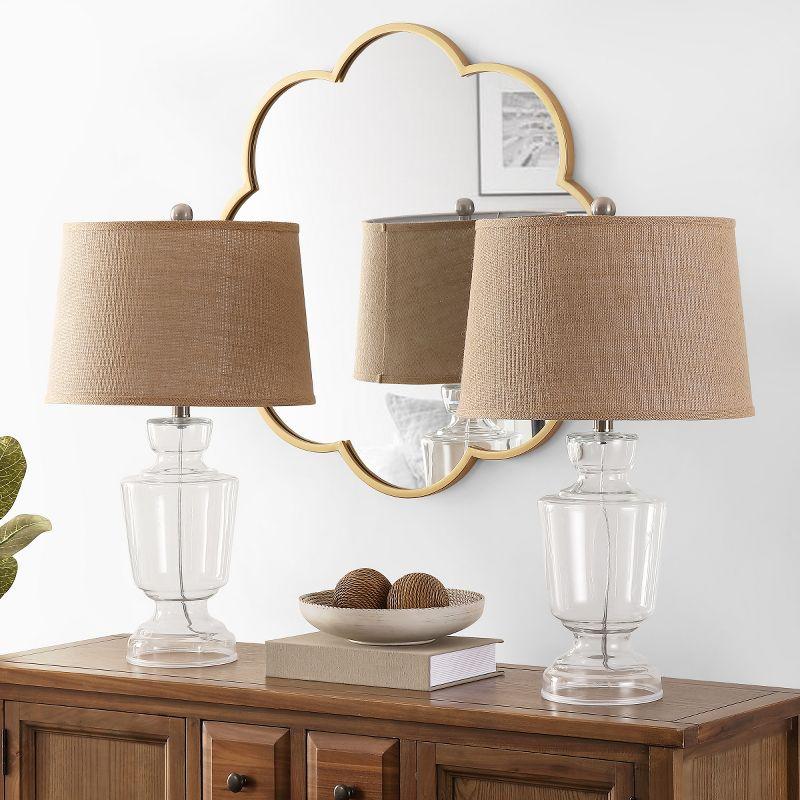 Amby Table Lamp (Set of 2) - 24 Inch Height - TBL4287 - Clear - Safavieh