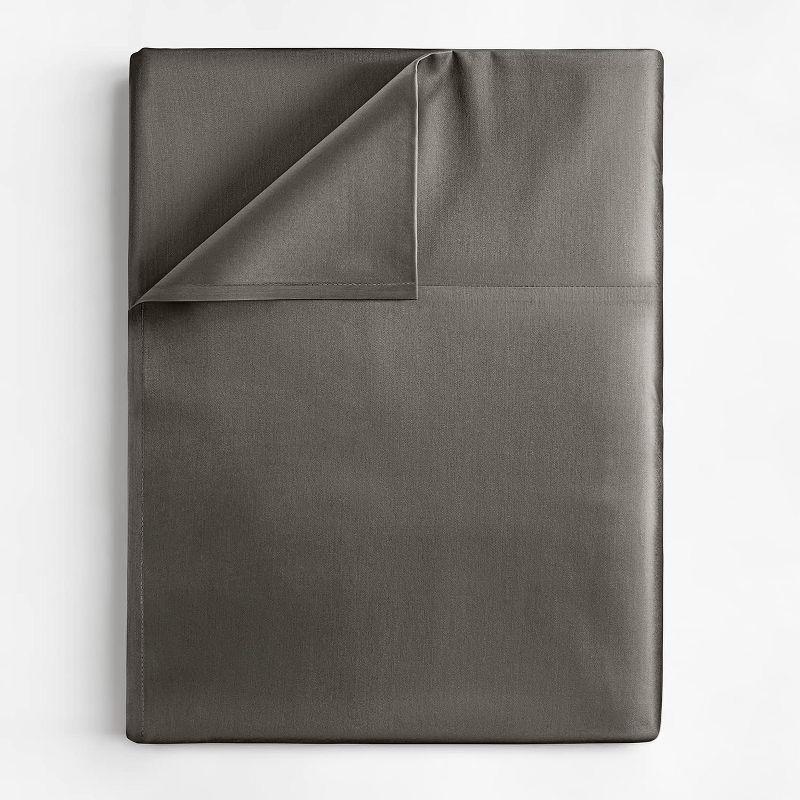 CGK Linens Single 100% Cotton Flat Sheet/ Top Sheet 400 Thread Count
