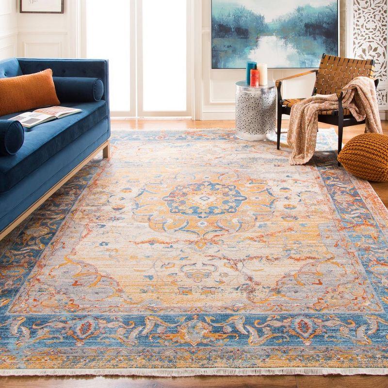 Vintage Persian VTP435 Power Loomed Area Rug  - Safavieh