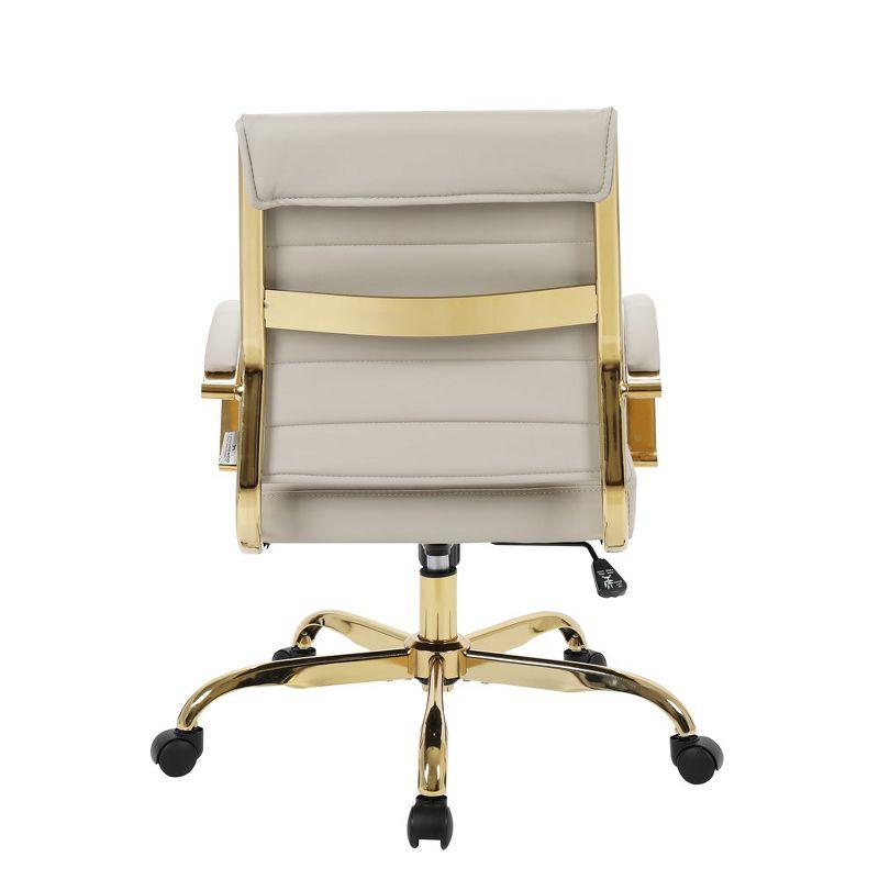 Naudain Faux Leather Office Conference Chair