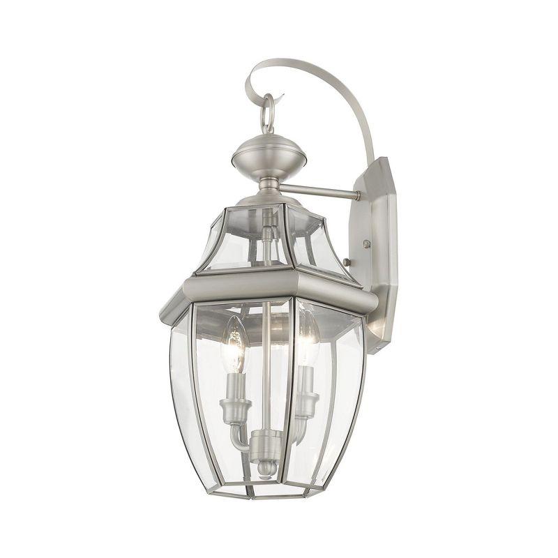 Livex Lighting Monterey 2 - Light Wall Light in  Brushed Nickel