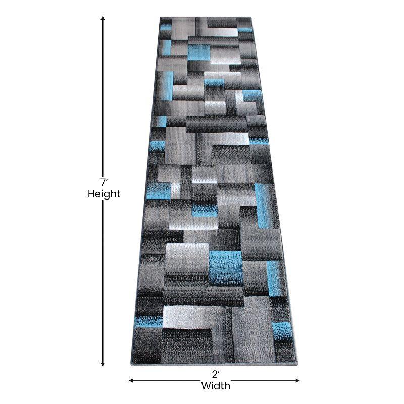 Masada Rugs Trendz Collection Modern Contemporary Area Rug -Design Trz861