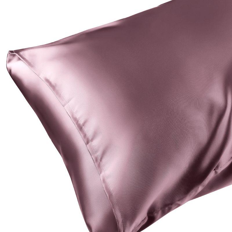 Bean Paste Satin Standard/Queen Pillowcase Set