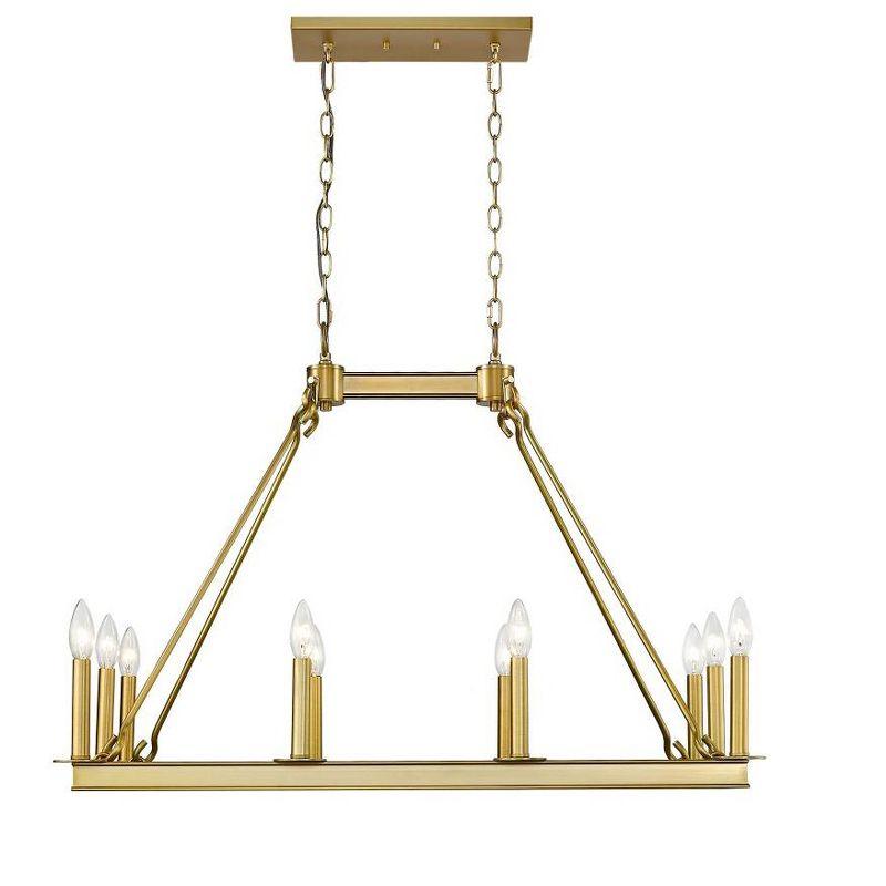 Z-Lite Barclay 10 - Light Chandelier in  Olde Brass