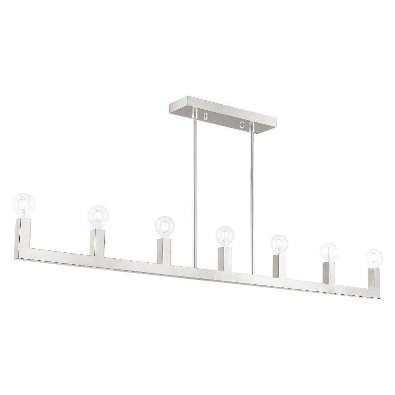 Livex Lighting Solna 7 - Light Chandelier in  Brushed Nickel