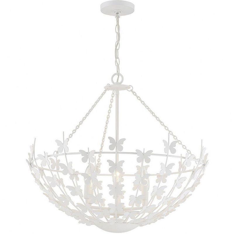 Savoy House Birch 6 - Light Pendant in  Bisque White