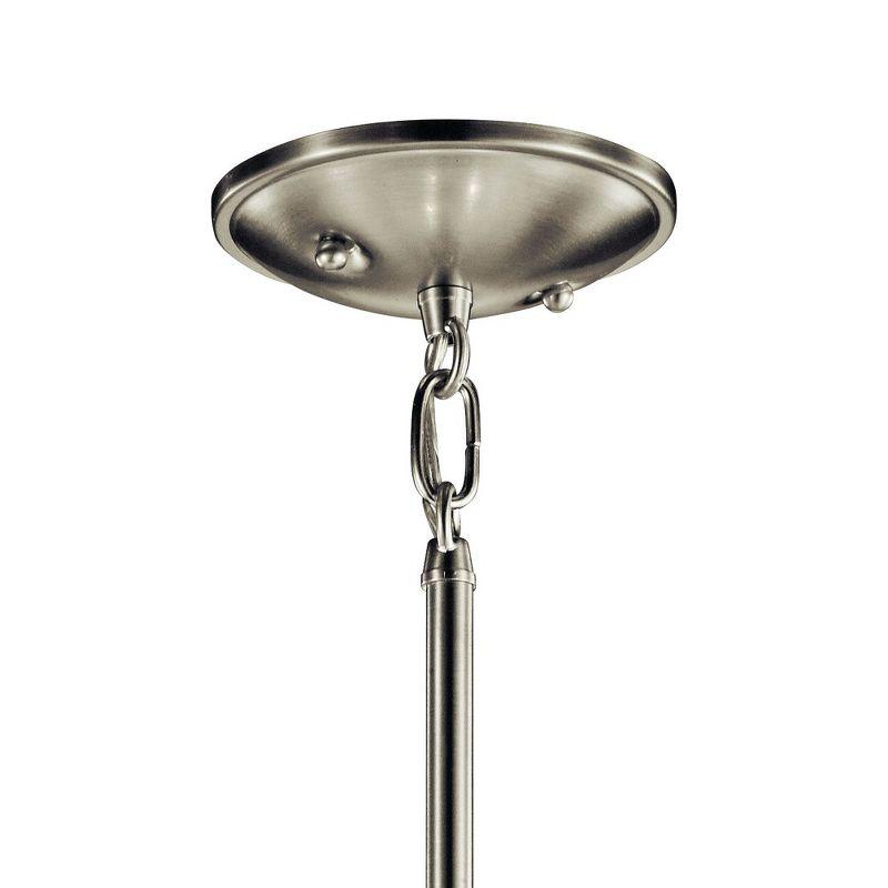 Kichler Lighting Shailene 3 - Light Semi-Flush Mount in  Brushed Nickel