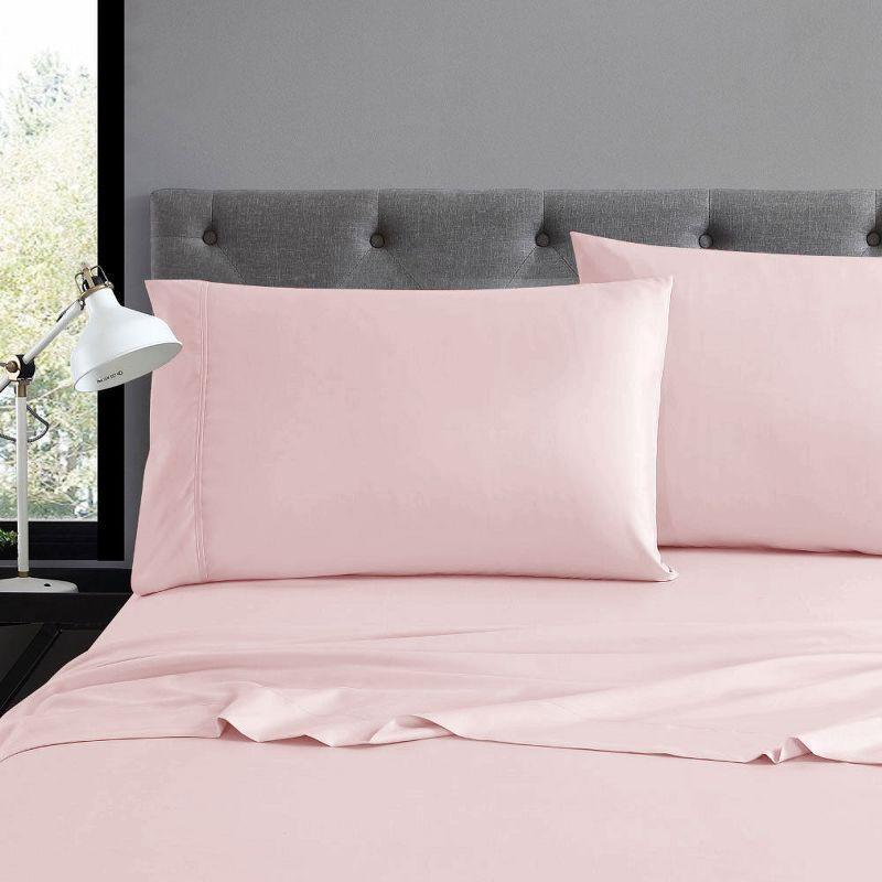 Swift Home | Basics 2-Piece Microfiber Pillowcase Set Bleach White King