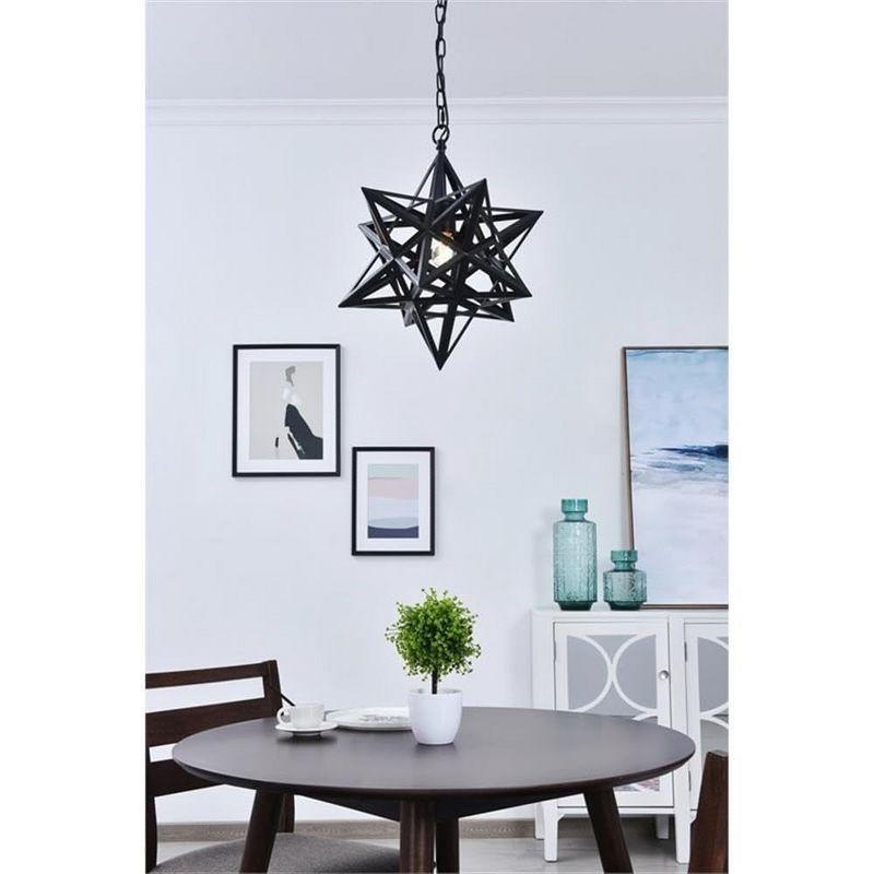 Bertrand Iron Star Pendant (16"-24")