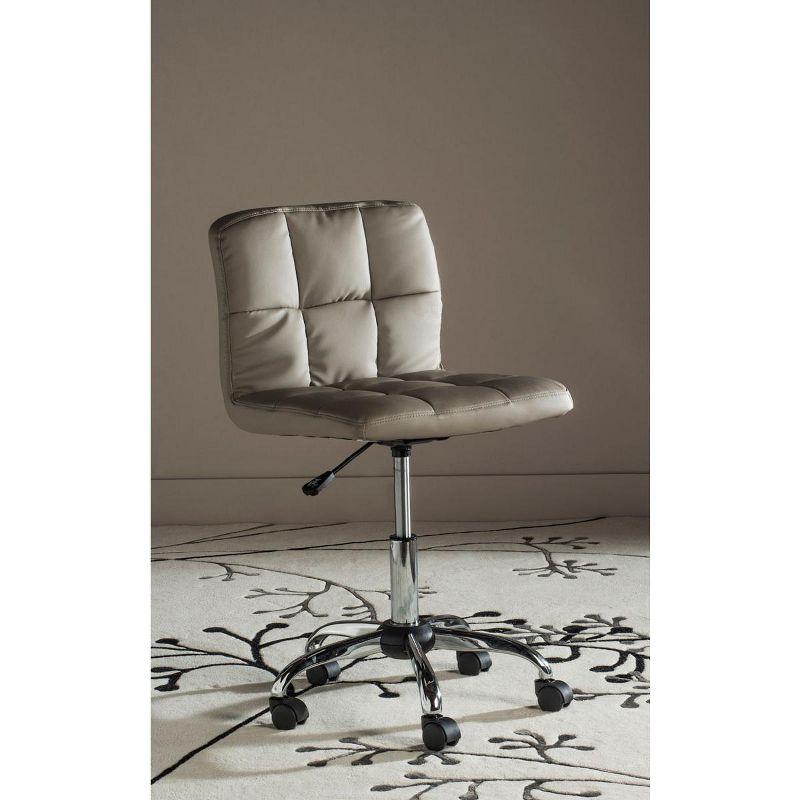 Brunner Desk Chair - Grey - Safavieh