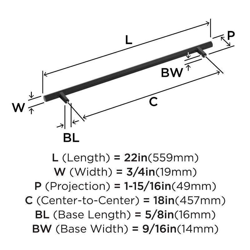 Amerock Caliber Appliance Pull