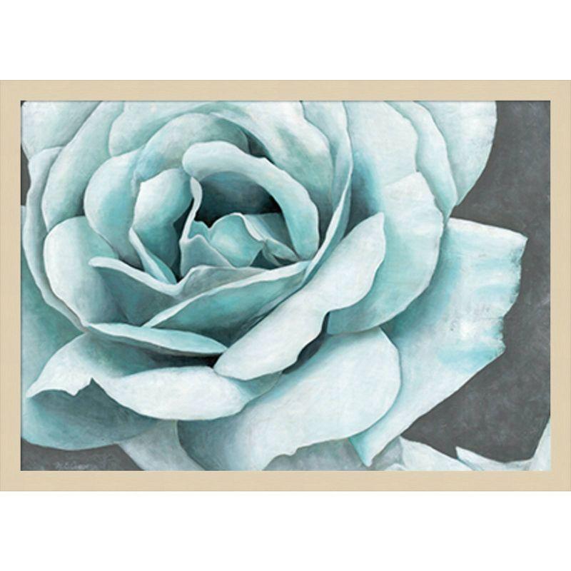 Amanti Art Rose Bloom by Marie Elaine Cusson Wood Framed Wall Art Print