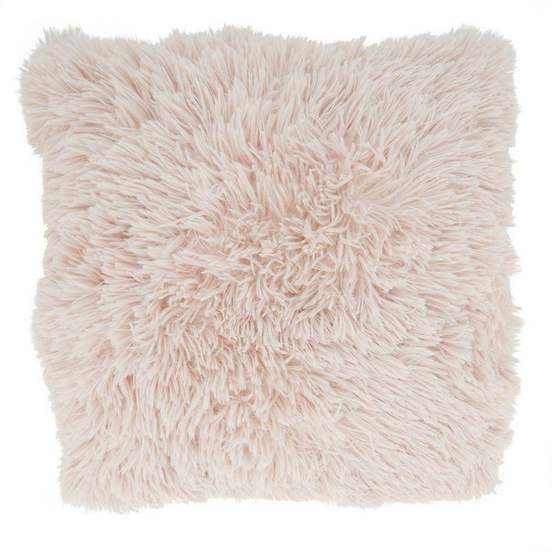 Classic Down-Filled with Faux Fur Design Throw Pillow - Saro Lifestyle