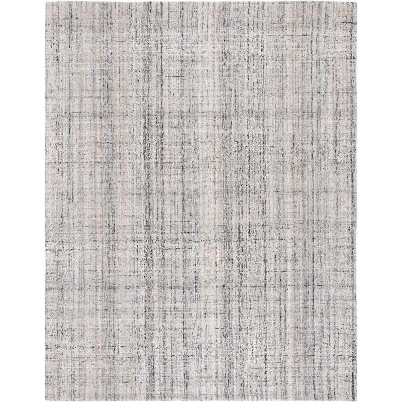 Abstract ABT141 Handmade Indoor Area Rug - Camel/Black - 8'x10' - Safavieh