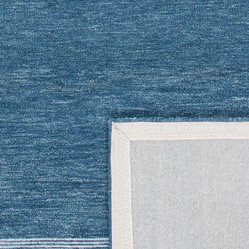 Metro MET602 Hand Tufted Indoor Area Rug - Blue/Ivory - 4'x6' - Safavieh