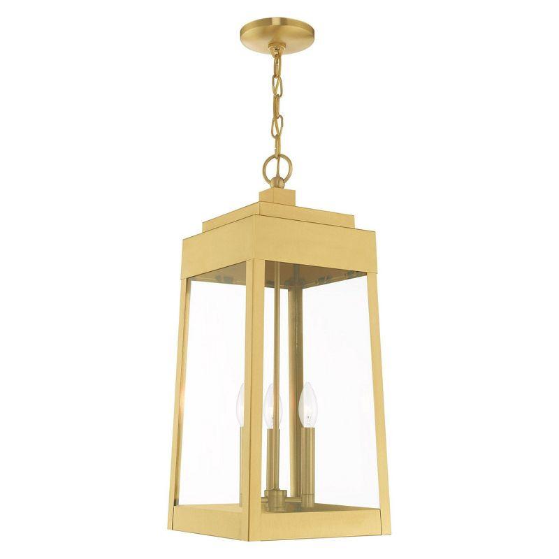 Livex Lighting Oslo 3 - Light Pendant in  Satin Brass