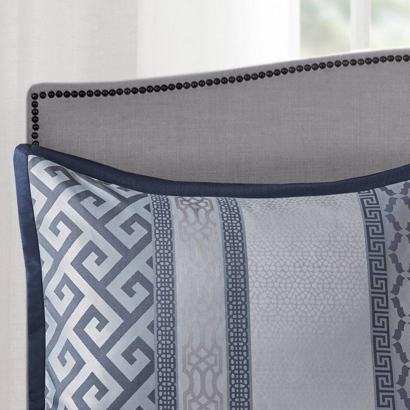 Madison Park Bennett 7 Piece Jacquard Comforter Set