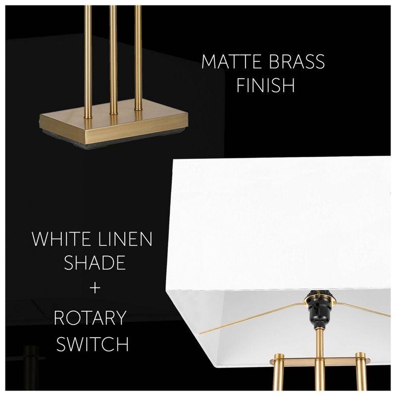 Novogratz Soho 62'' Matte Brass Floor Lamp