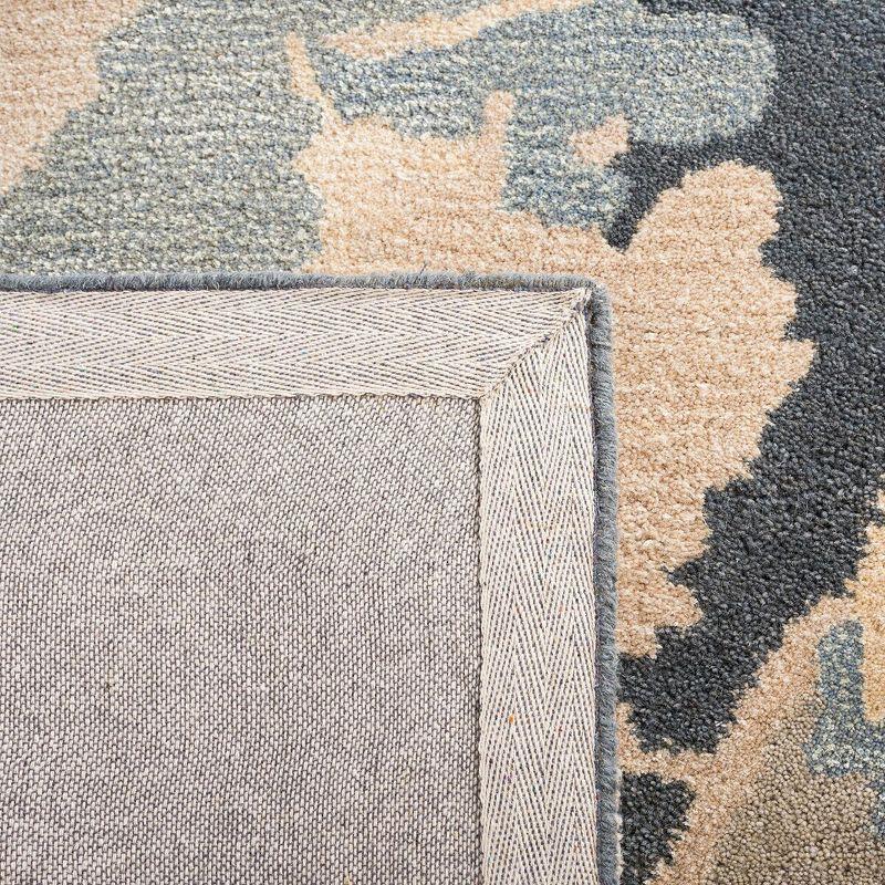 Bella BEL670 Hand Tufted Area Rug - Steel Blue - 4'x6' - Safavieh.