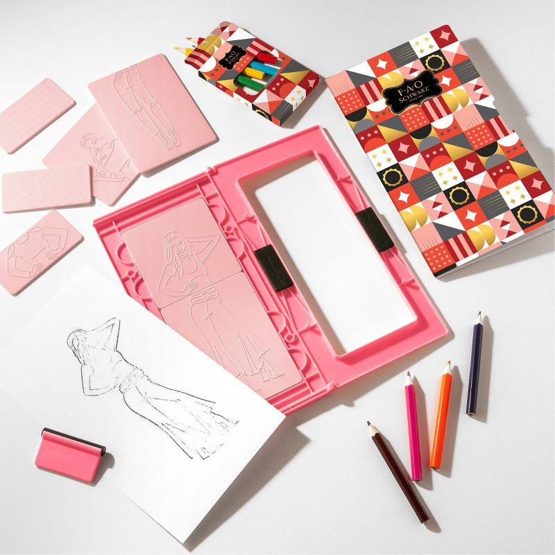 FAO Schwarz Fashion Designer Activity Art Set