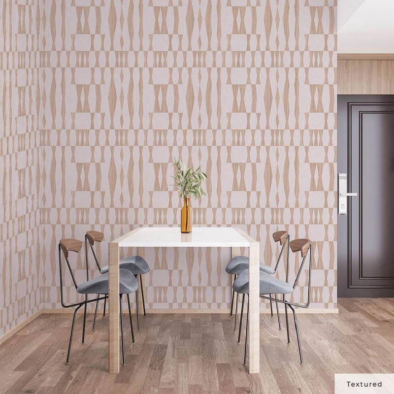 Mirin Peel + Stick Wallpaper - Textured Jute