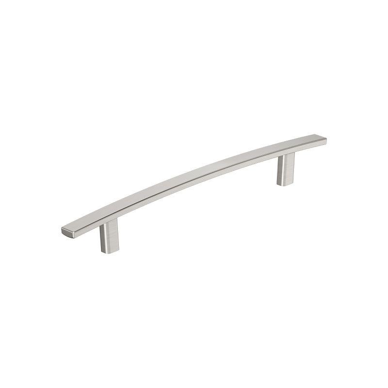 Satin Nickel 7-9/16 Inch Brushed Cabinet Pull