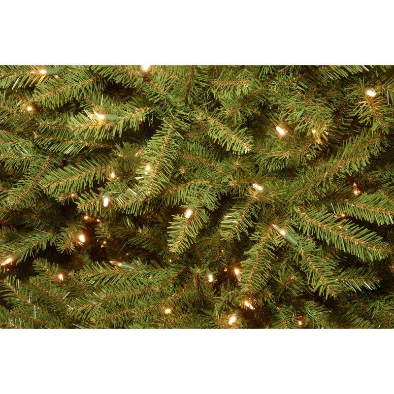 12ft National Christmas Tree Company Pre-Lit Dunhill Fir Full Artificial Christmas Tree with 1200 Dual Color LED Lights & Powerconnect