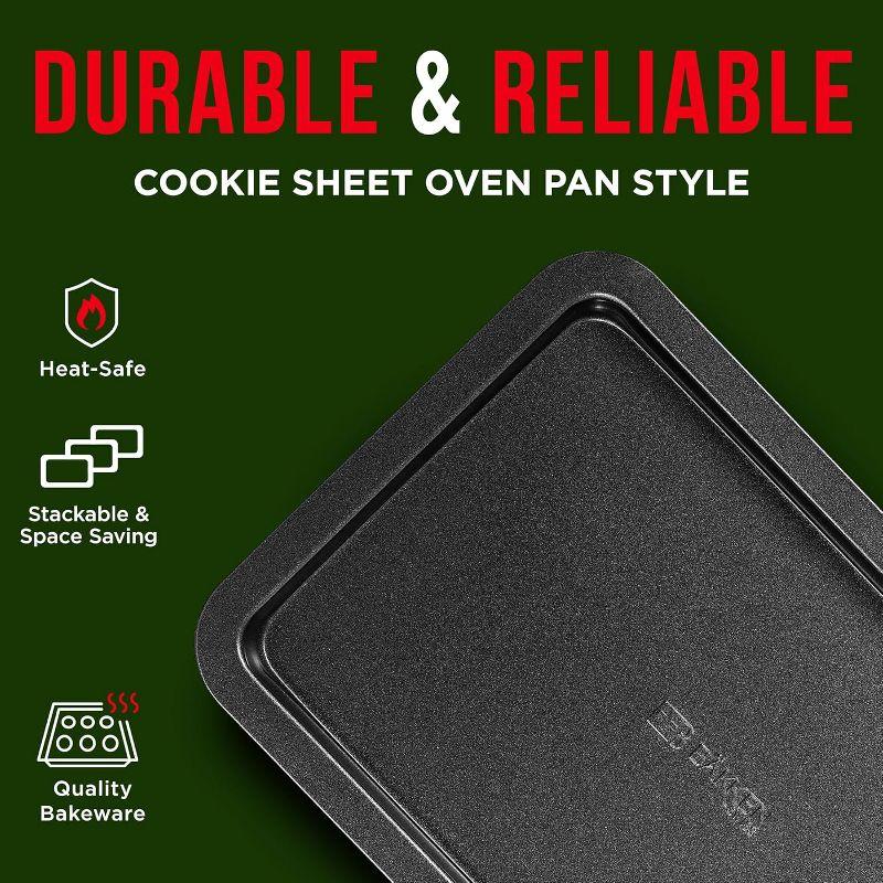 Lifemaster Non-Stick Steel 3 Piece Baking Sheet Set