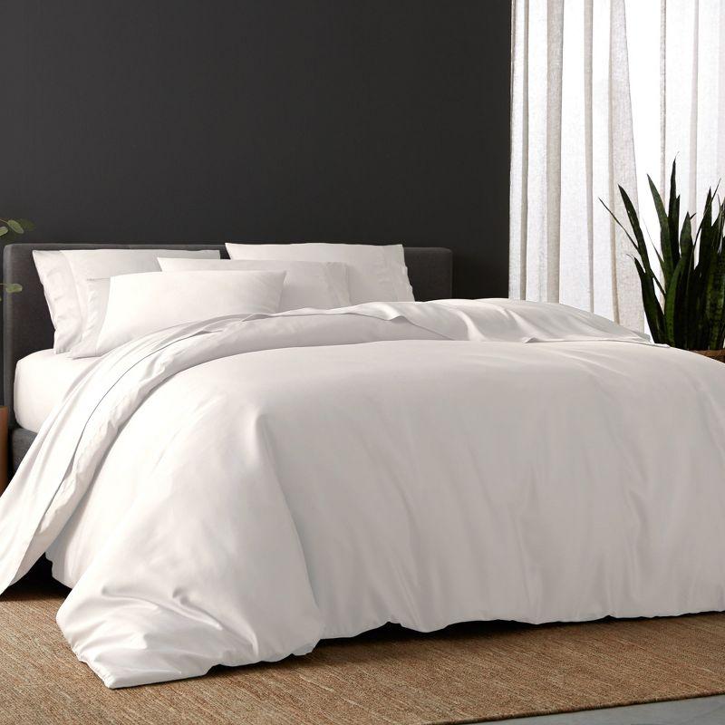 DOZ Bamboo Viscose Duvet Cover Set, Organically Grown Bamboo, Buttery Soft, Cooling, High GSM