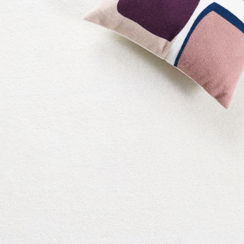Fifth Avenue FTV128 Hand Tufted Area Rug - Ivory - 5'x5' - Safavieh.