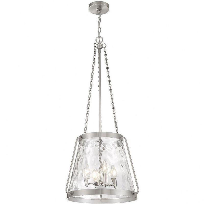 Savoy House Crawford 4 - Light Pendant in  Satin Nickel