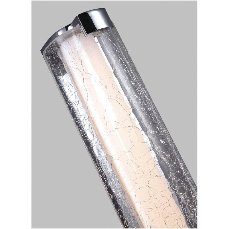 Generation Lighting Cutler 5" High Chrome LED Wall Sconce
