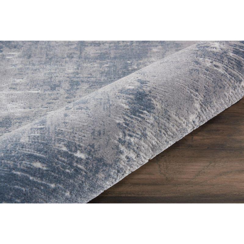 Nourison Rustic Textures Painterly Indoor Rug Grey 2'2" x 7'6"