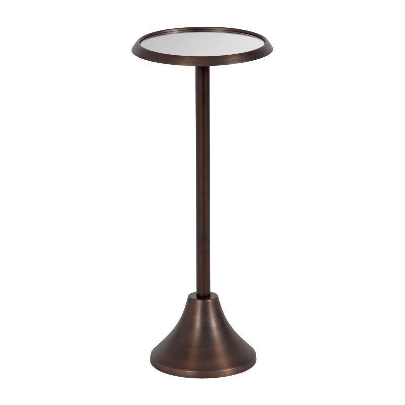 Kate and Laurel Sanzo Metal Drink Table
