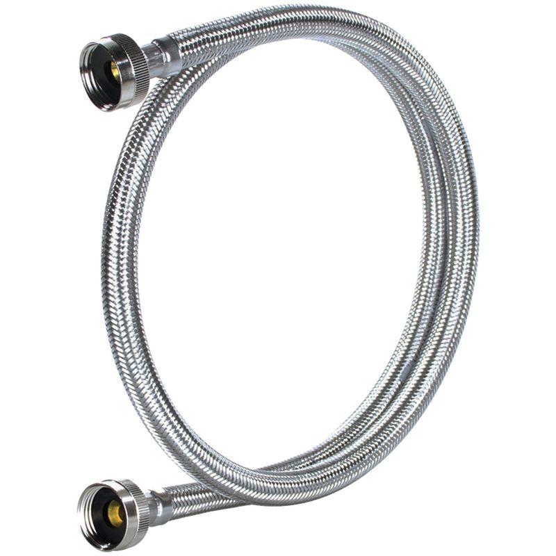 Certified Appliance Accessories® 2-Pack Braided Stainless Steel Washing Machine Hoses