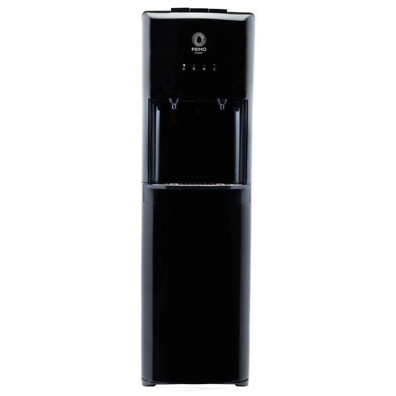 Primo Bottom Load Hot and Cold Freestanding Steel Electric Water Dispenser Black: 4.5 Gal Capacity, 165°F Hot, 36°F Cold