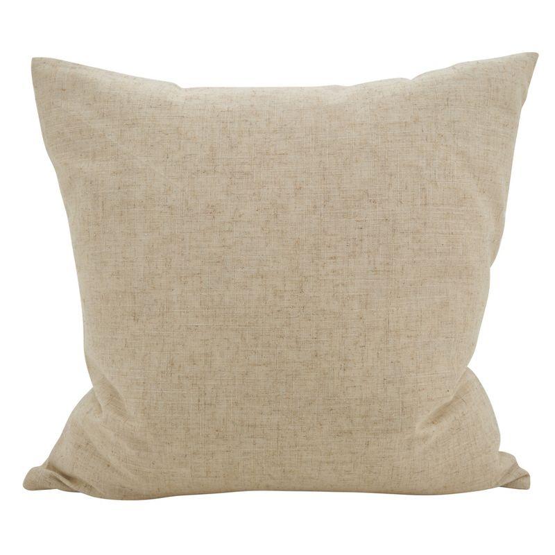 Fiorire Collection Floral Linen Throw Pillow