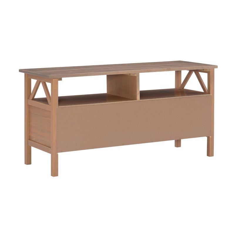 Titian Rustic TV Stand for TVs up to 40" - Linon