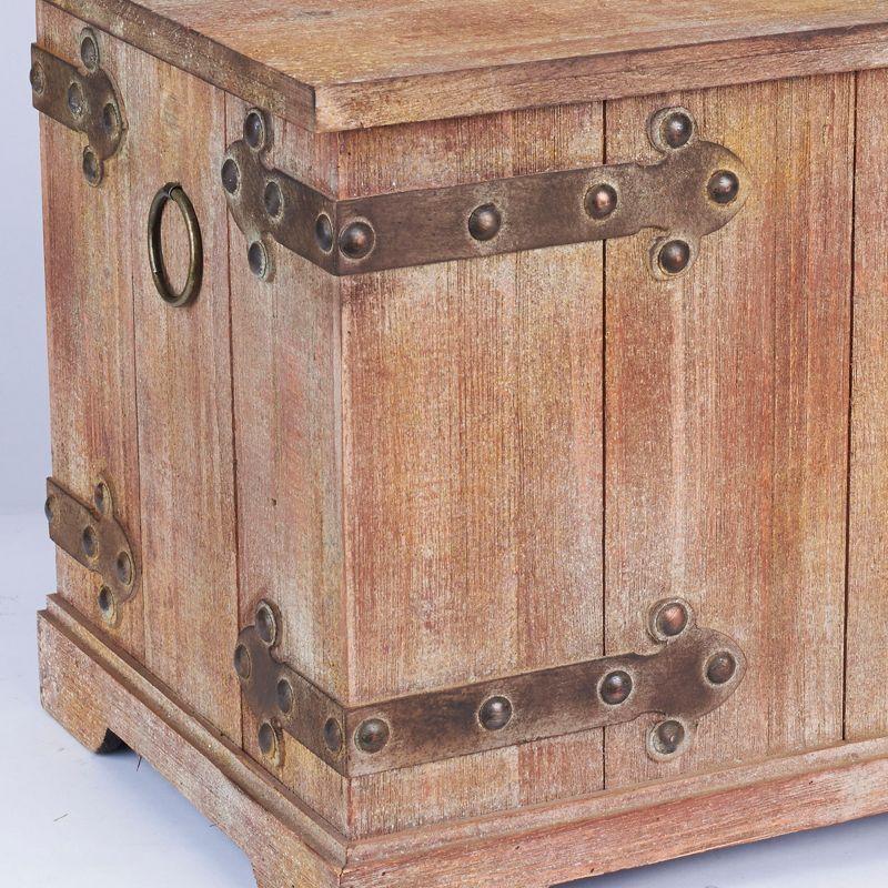 Household Essentials Decorative Trunk, Victorian, Large