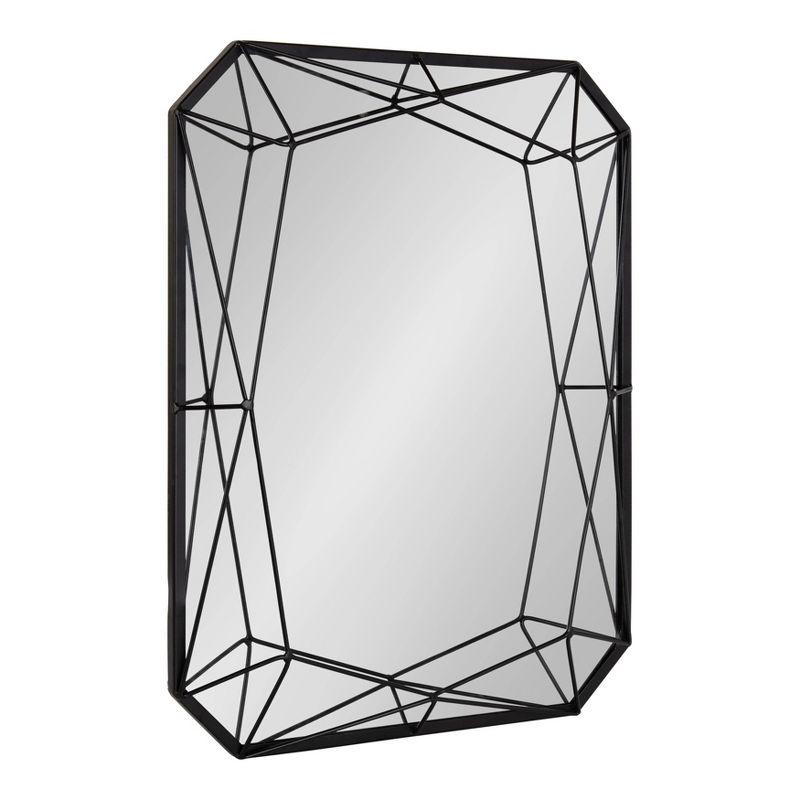 22" x 28" Keyleigh Rectangle Metal Accent Wall Mirror - Kate and Laurel