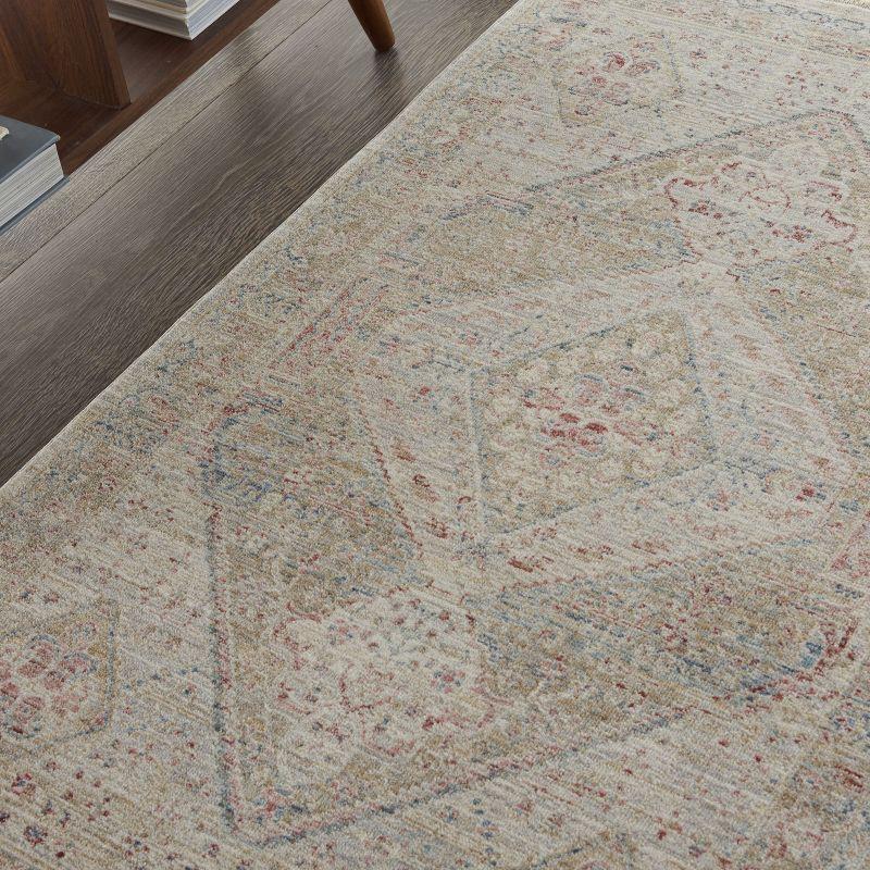 Nourison Enchanting Home Persian Indoor Area Rug Beige/Grey 3' x 5'